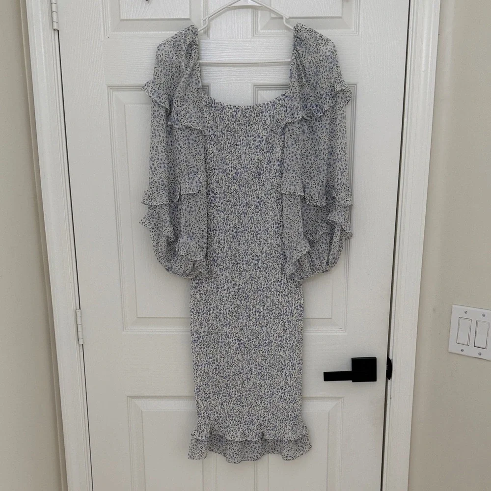 Petal & Pup Long Sleeve Floral Dress - Picture 2 of 4